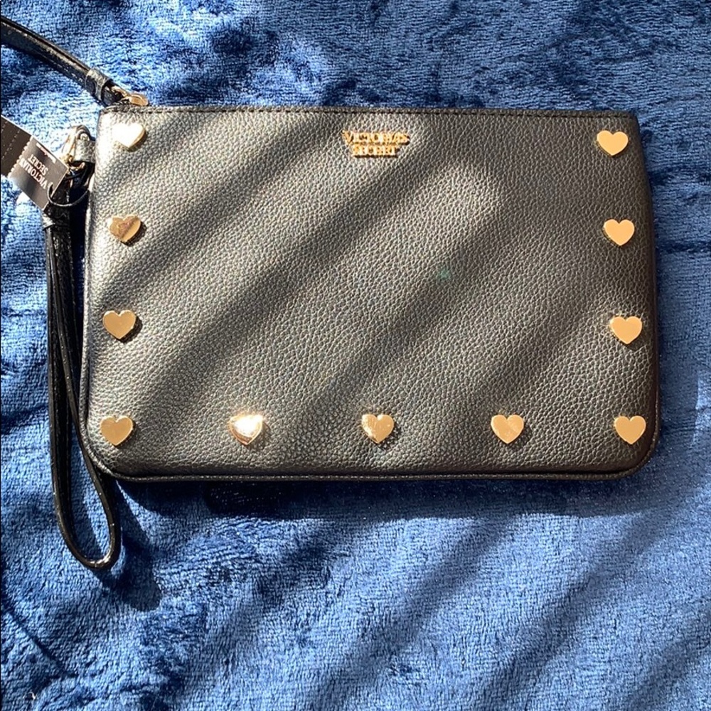 VS Gold Hearts Wristlet - Picture 4 of 4